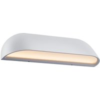 Nordlux Front Outdoor Wall Light White Metal Garden LED IP44 3000k Mains