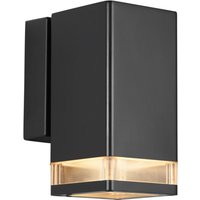 Nordlux Elm Outdoor Wall Light Black Metal Garden GU10 IP44 Mains