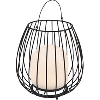 Nordlux Jim Outdoor Portable Light Black Metal Garden LED IP54 Switch 2700k