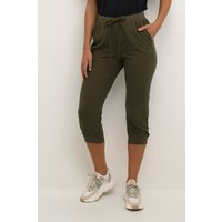 Naya Capri Cropped Trousers Dark