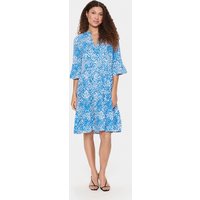 EdaSz V Neck Knee Length Dress Mid
