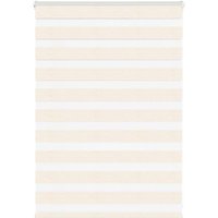 Berkfield Home Zebra Blind Marble Beige 115x100 cm Fabric Width 110.9 cm Polyester