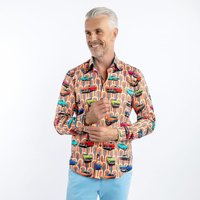 Vintage & Retro Car Print Shirt