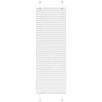 Berkfield Home Pleated Blind White 50x100 cm Fabric Width 49.4 cm Polyester