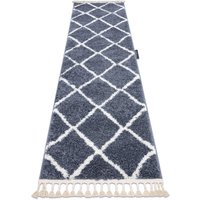 RugsX Berber Runner in Grey | Size: 60 cm x 300 cm