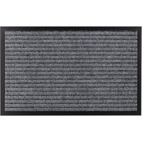 RugsX Antislip Dura Doormat in Grey | Size: 66 cm x 120 cm