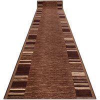 RugsX Anti-Slip Adagio Runner in Brown | Size: 67 cm x 160 cm