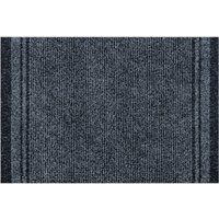 RugsX Malaga Doormat in Grey | Size: 66 cm x 470 cm