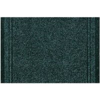RugsX Malaga Doormat in Green | Size: 66 cm x 230 cm