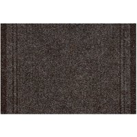 RugsX Malaga Doormat in Brown | Size: 66 cm x 470 cm