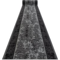 RugsX Anti-Slip Stark Runner in Grey | Size: 67 cm x 120 cm