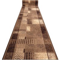 RugsX Anti-Slip Essenza Runner in Beige | Size: 120 cm x 470 cm