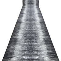 RugsX Anti-Slip Toltec Runner in Grey | Size: 80 cm x 360 cm