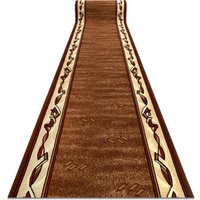 RugsX Bcf Filip Runner in Brown | Size: 90 cm x 440 cm