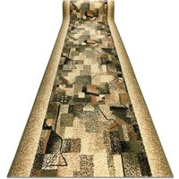 RugsX Bcf Impresja Runner in Green | Size: 100 cm x 230 cm