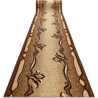RugsX Bcf Krzyś Runner in Brown | Size: 70 cm x 200 cm
