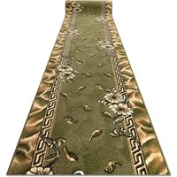 RugsX Bcf Trio Runner in Green | Size: 80 cm x 410 cm