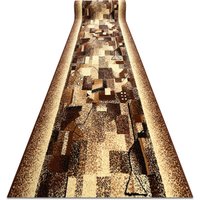 RugsX Bcf Impresja Runner in Beige | Size: 100 cm x 100 cm