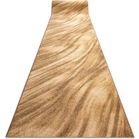 RugsX Karmel Fryz Runner in Beige | Size: 80 cm x 150 cm