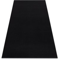 RugsX Anti-Slip Rumba Rug in Black | Size: 100 cm x 200 cm