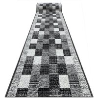 RugsX Bcf Rafia Runner in Grey | Size: 120 cm x 210 cm