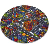Circle Streets Rug cm diameter