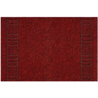 RugsX Primavera Doormat in Red | Size: 80 cm x 260 cm