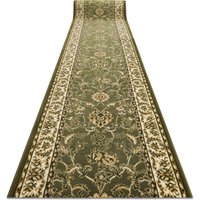 RugsX Bcf Morad Runner in Green | Size: 100 cm x 270 cm