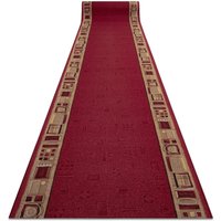 RugsX Anti-Slip Jena Runner in Red | Size: 67 cm x 230 cm