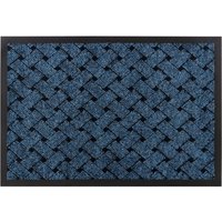 RugsX Antislip Vectra Doormat in Blue | Size: 50 cm x 80 cm