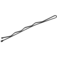 Powergrips Women's Waved Hair Grips 2" - Black 72 Pack