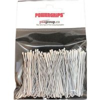 Powergrips Women's Waved Hair Grips 2" - White 72 Pack