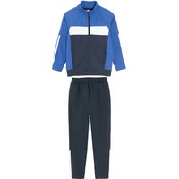 Cool Club Boy's 2-Piece Tracksuit Jacket & Track pant Outfit Set in Blue | Size: 7 Years