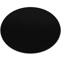 RugsX Lindo Rug in Black | Size: 100 cm diameter