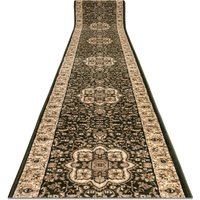 RugsX Heat-Set Royal Runner in Green | Size: 80 cm x 190 cm