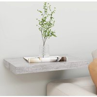 Berkfield Home Floating Wall Shelf Concrete Grey 40x23x3.8 cm MDF