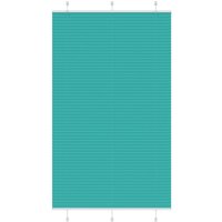 Berkfield Home Pleated Blind Petrol Green 120x200 cm Fabric Width 119.4 cm Polyester