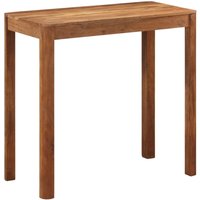 Berkfield Home Bar Table Solid Wood Acacia with Honey Finish 110x55x106 cm in Brown | Size: 110 x 55 x 106 cm