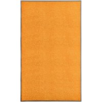 Berkfield Home Doormat Washable Orange 90x150 cm
