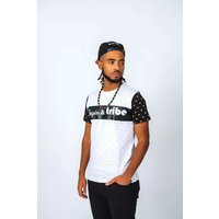 Origin & Tribe Royal Gold Dust Faux Leather Tee