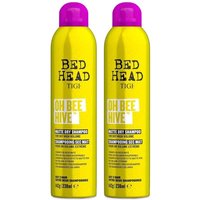 BED HEAD by TIGI Women's Oh Bee Hive 'Dry Shampoo' for Matte Finish 238ml, 2pk in Yellow
