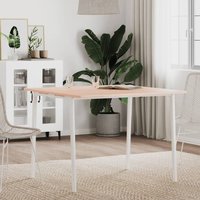 Berkfield Home Table Top 90x90x1.5 cm Square Solid Wood Beech in Brown