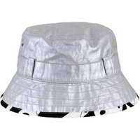 Little Hotdog Watson Adventurer Silver Bucket Hat in Metallic Silver | Size: 18-36 m