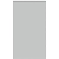 Berkfield Home Roller Blind Blackout Light Grey 125x210 cm Fabric Width 121.6 cm Polyester