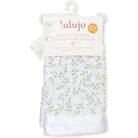 Lulujo Muslin Security Comforter Blanket 2 pack - Greenery