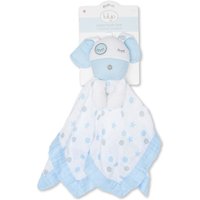 Lulujo Cotton Muslin Lovie - Blue Puppy