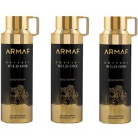 Odyssey Wild One Perfumed Body Spray Pack 3