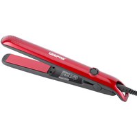 Geepas Ceramic Hair Straighteners 360° Swivel Cord in Red
