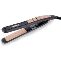 Geepas Ceramic Hair Straighteners Adjustable Temperature 180-210 C Swivel Cord in Black