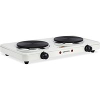 2000W Double Hot Plate Cast Iron Heating Plates Adjustable Temperature Knob